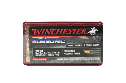 Winchester Subsonic 22LR 40gr